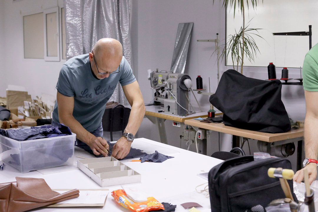 Philini Atelier in Molodova, creating individual bags