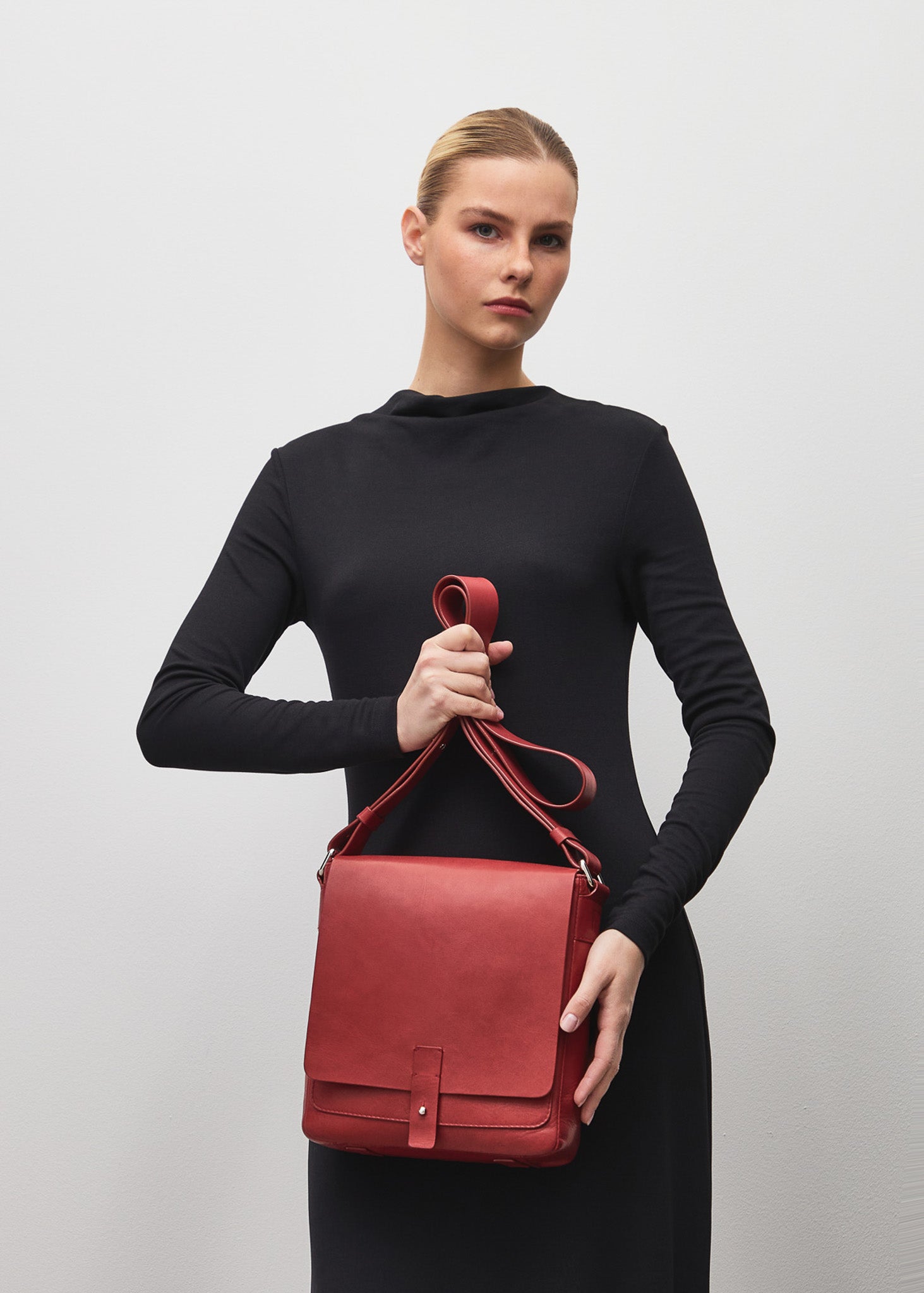 Rote Umhängetasche - Olga