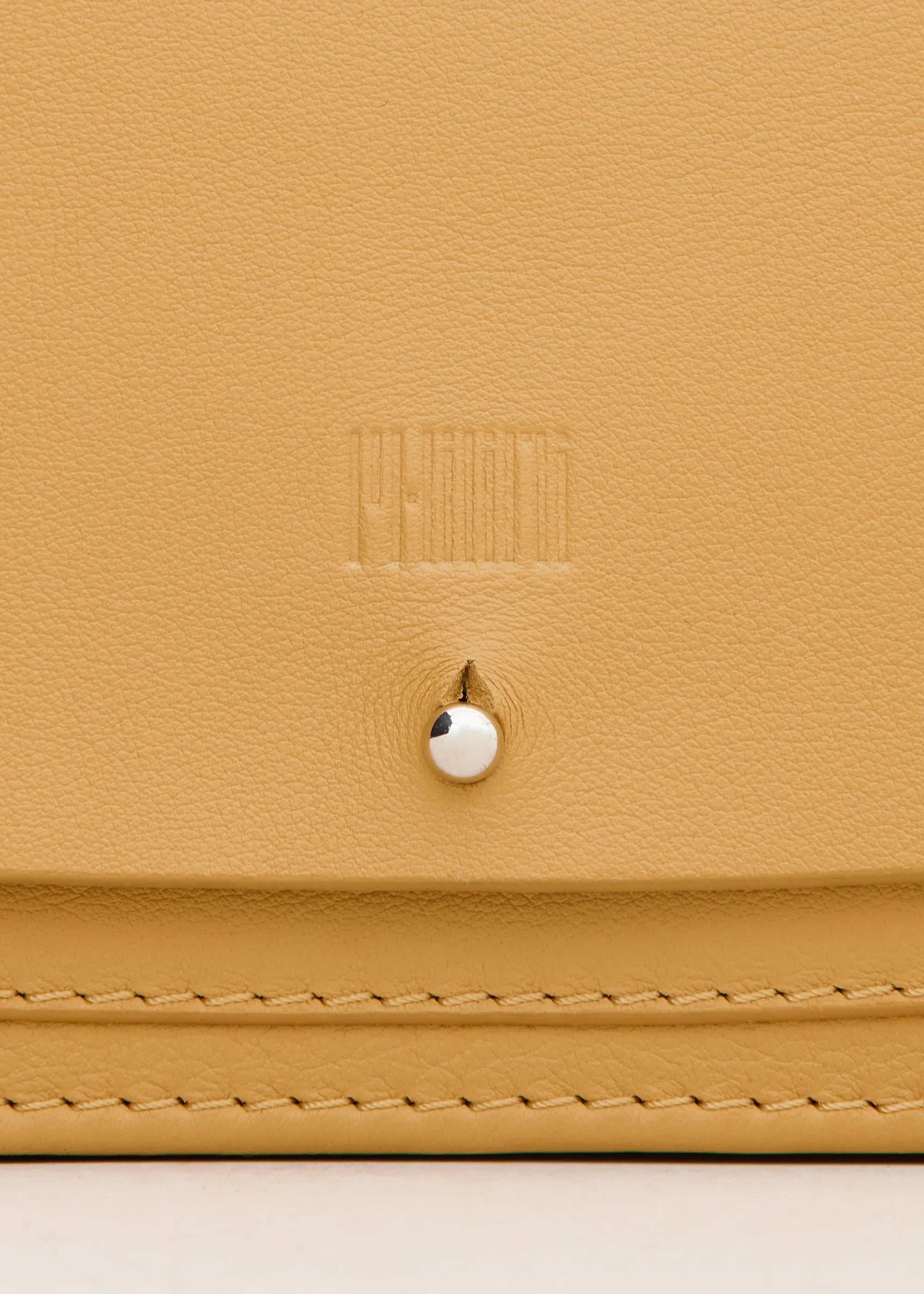 Yellow crossbody wallet bag - Mihaela