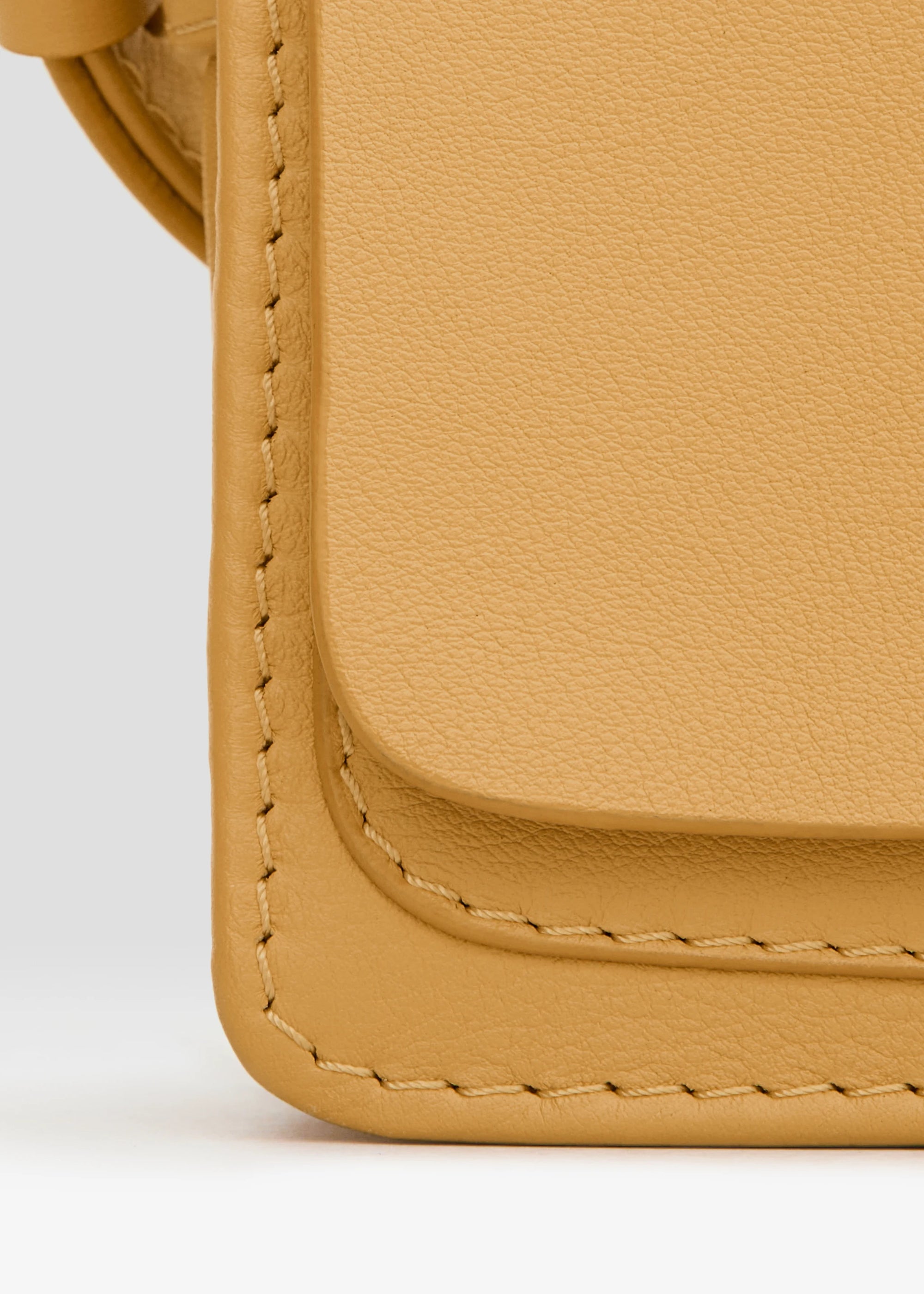 Yellow crossbody wallet bag - Mihaela