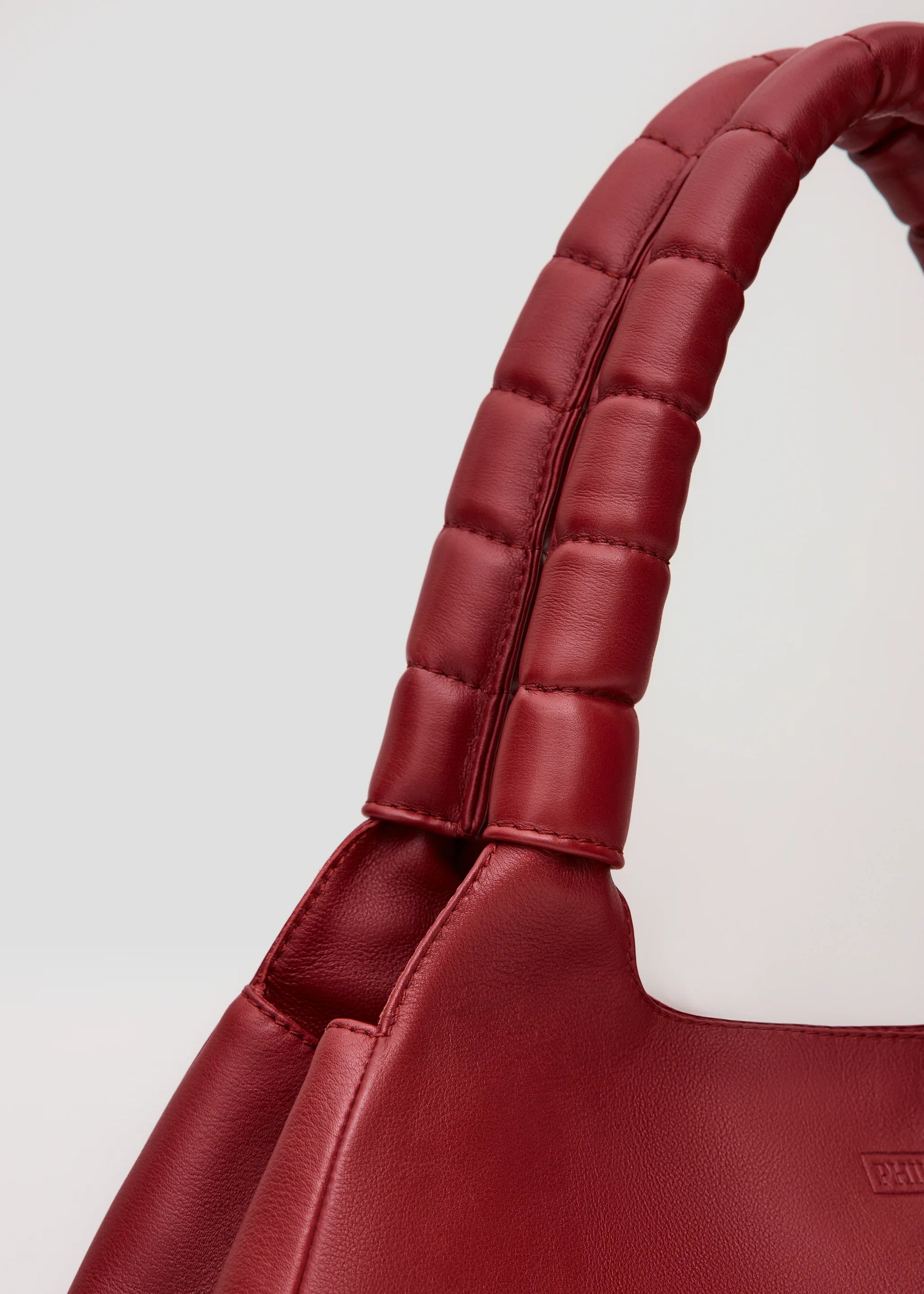 Red hobo bag - Adreann