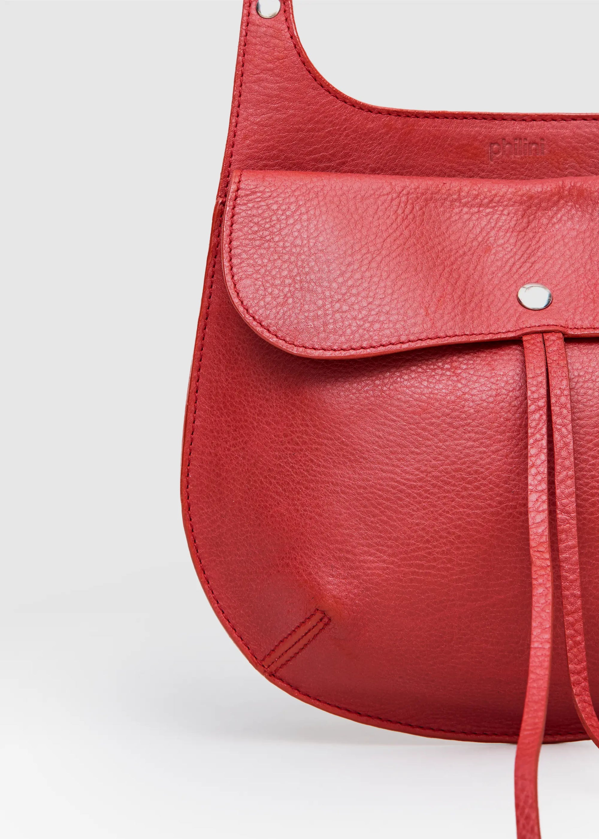 Red crossbody saddle bag - Cowboy