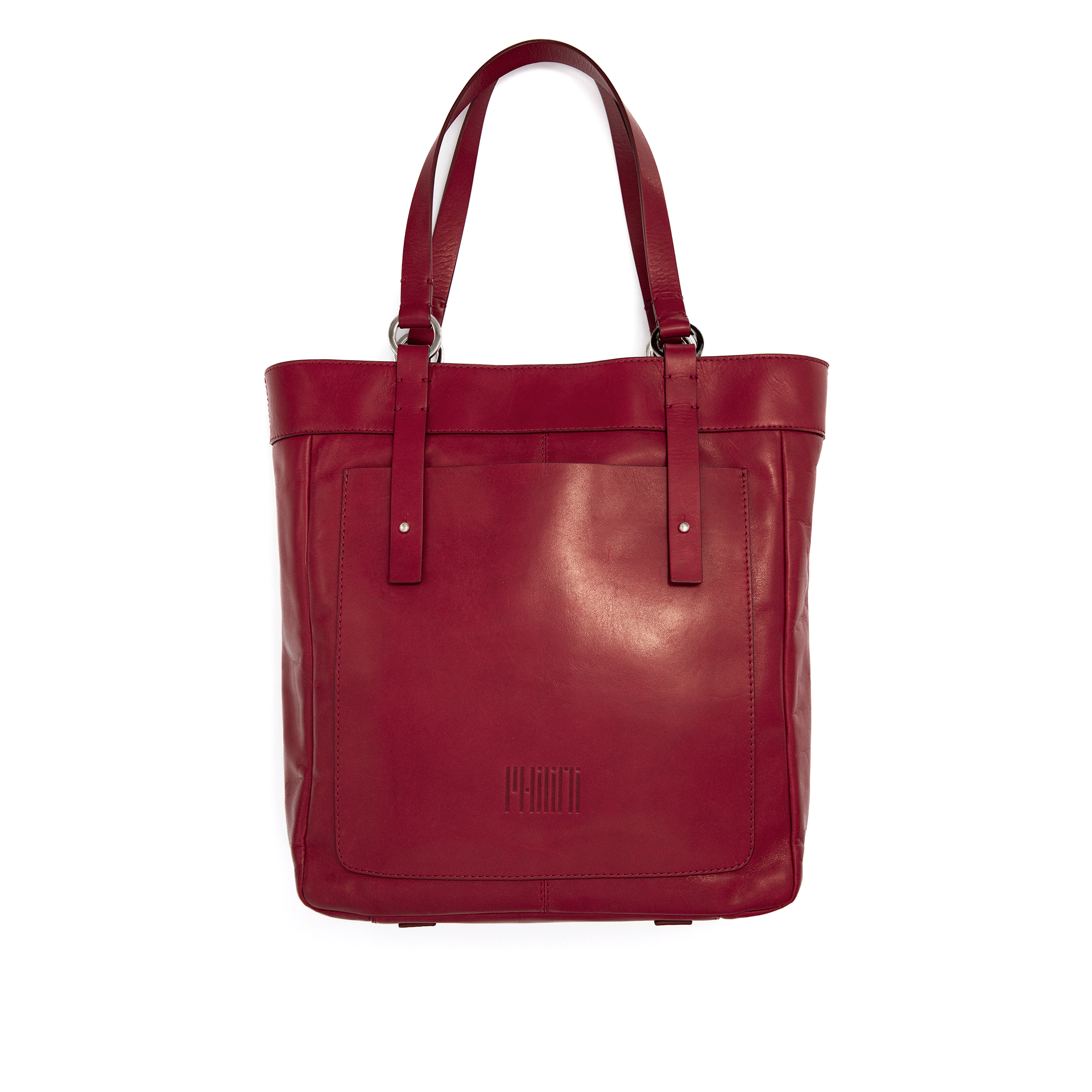 red-leather-tote-philini-elena- business bag-germany brand