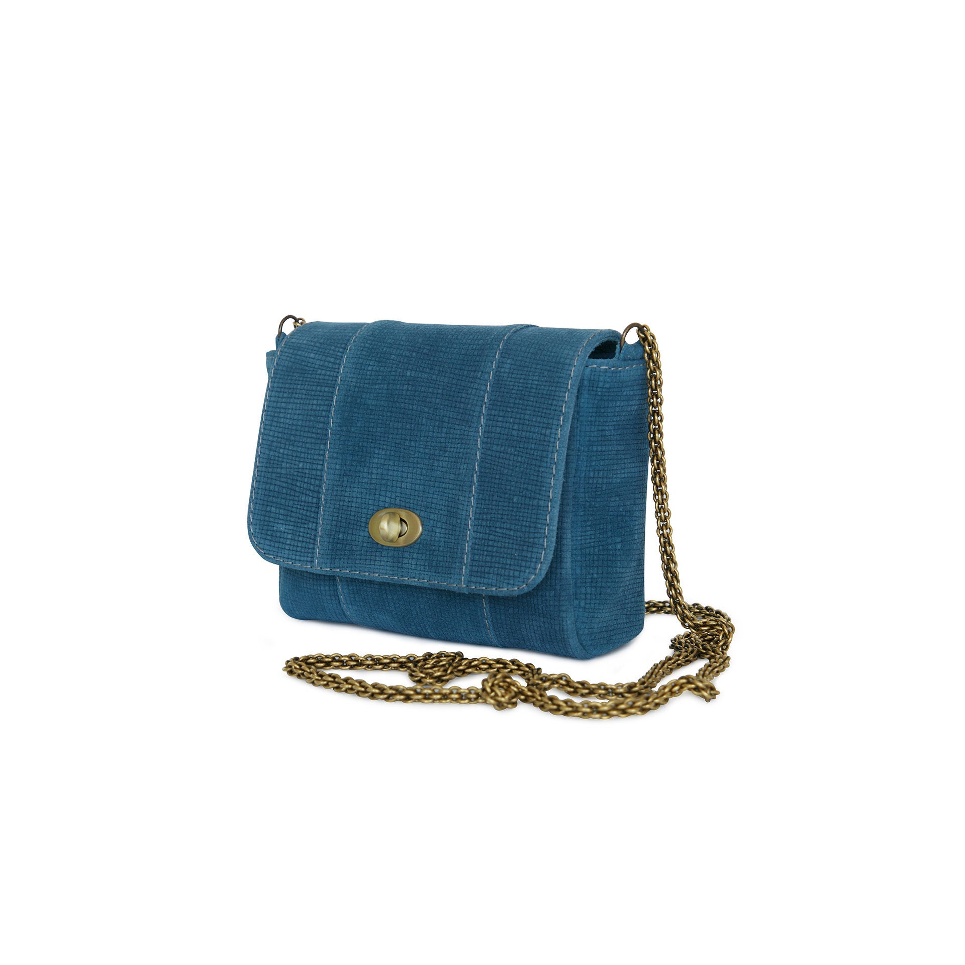 The side look of the crossbody bag Marina by Philini