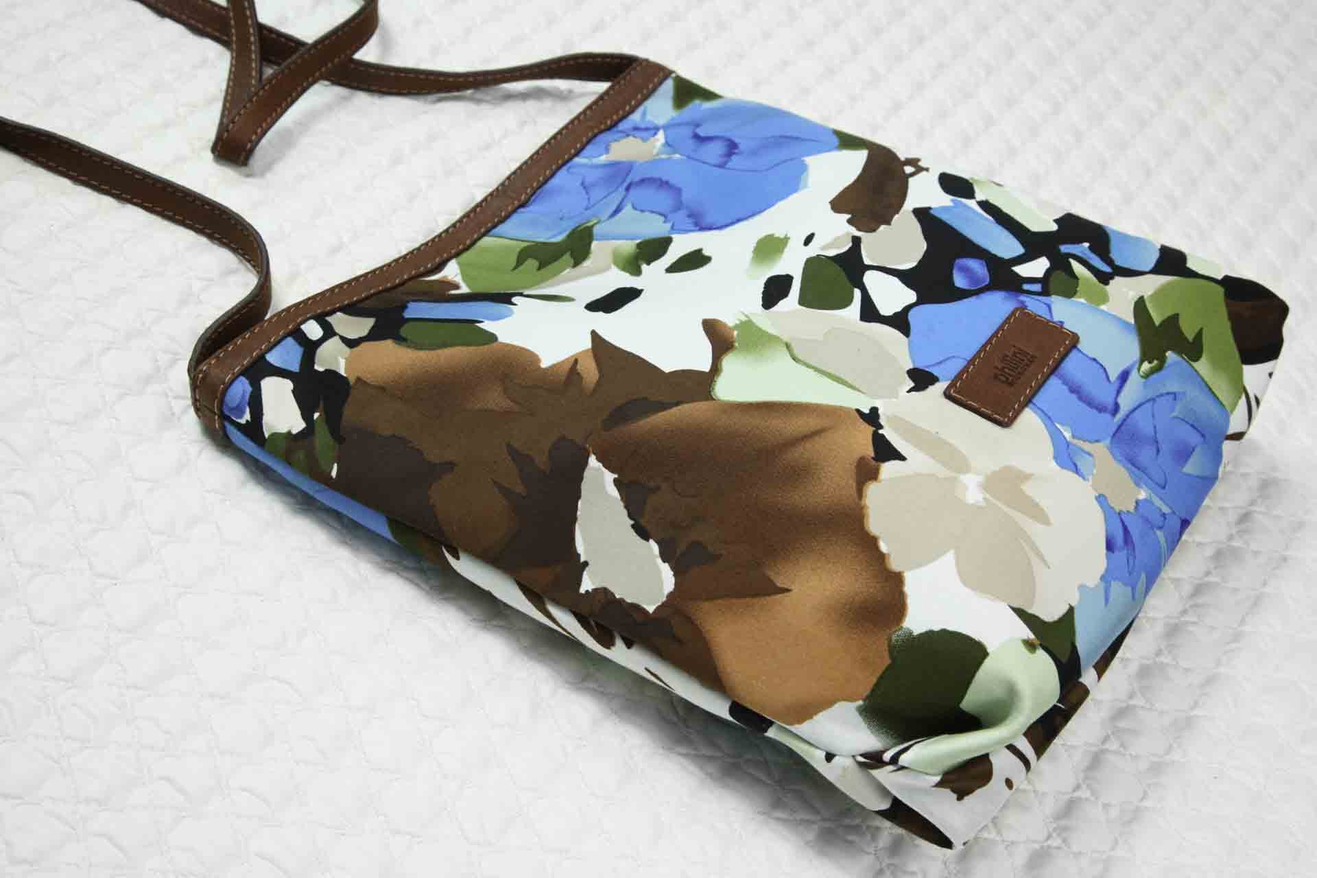 PHILINI BAGS Crossbody Bag - Flora Brown