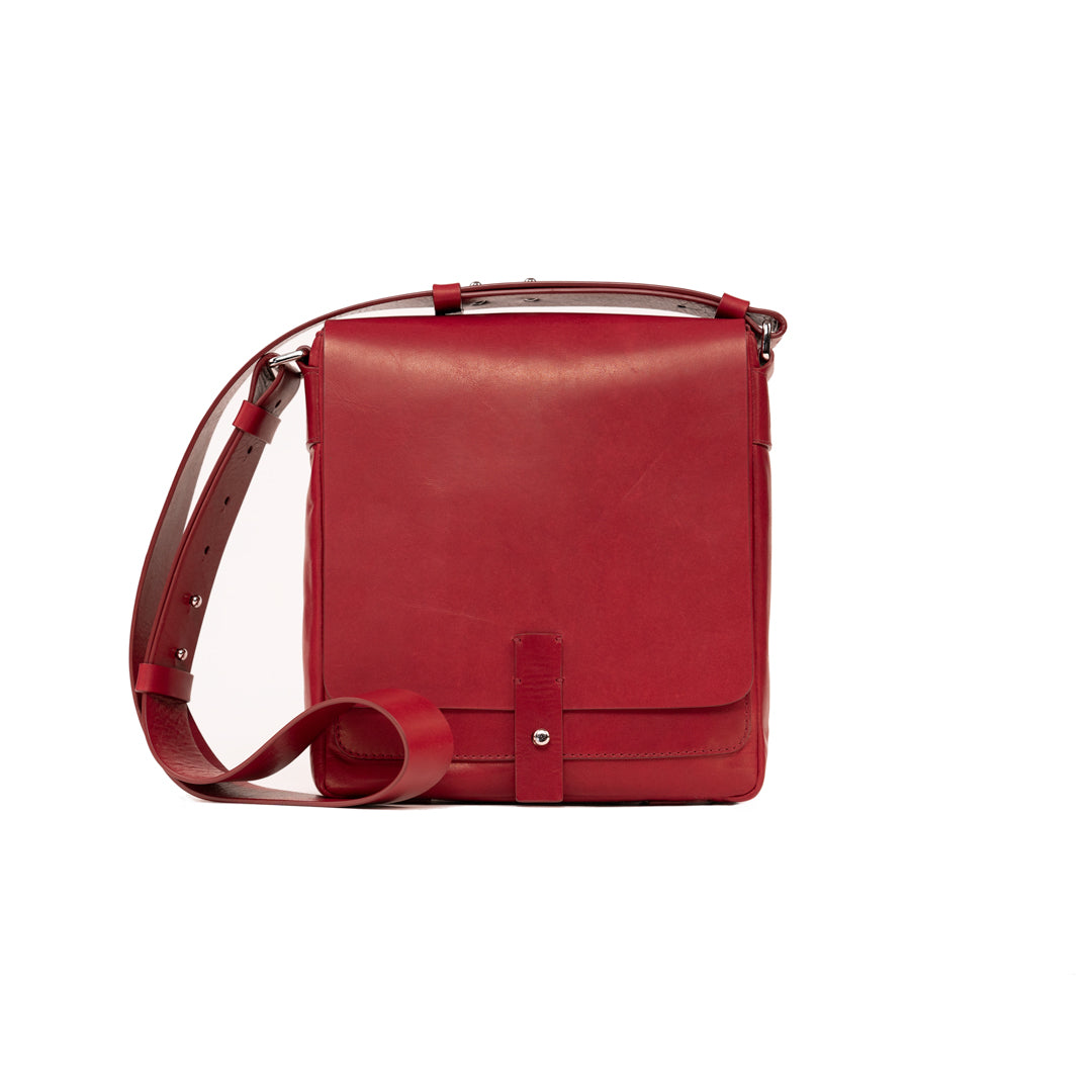 The new red bag Olga created from aniline leather. The new Philini Bag. 